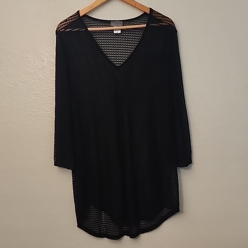 Jordan Taylor Black Swim Coverup